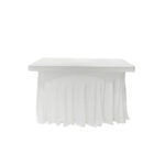 Bordskjol "Deluxe" vit 122x76 cm