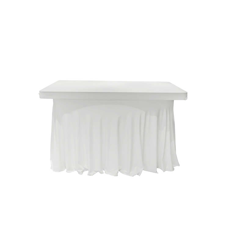 Bordskjol-Deluxe-vit-122 Bordskjol "Deluxe" vit 122x76 cm - Bild 1