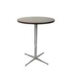 Cafébord "Exklusivt" Ø 70 cm svart