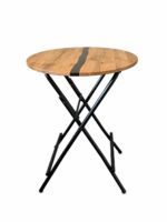 Ståbord "rustikt" Ø 80 cm