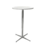 Ståbord "Exklusivt" Ø 70 cm vitt