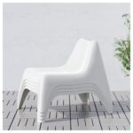 Plastfåtölj vit - Bild 2