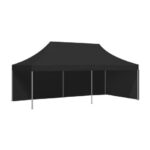 Quicktält 8x4 m svart