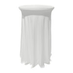 Ståbord "Exklusivt" Ø 70 cm vitt - Bild 2