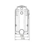 Fettavskiljare 800 liter - Bild 3