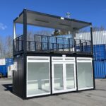 Containerterrass 20 fot med tak - Bild 3