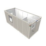 Kontor 20 fot med trinett och WC