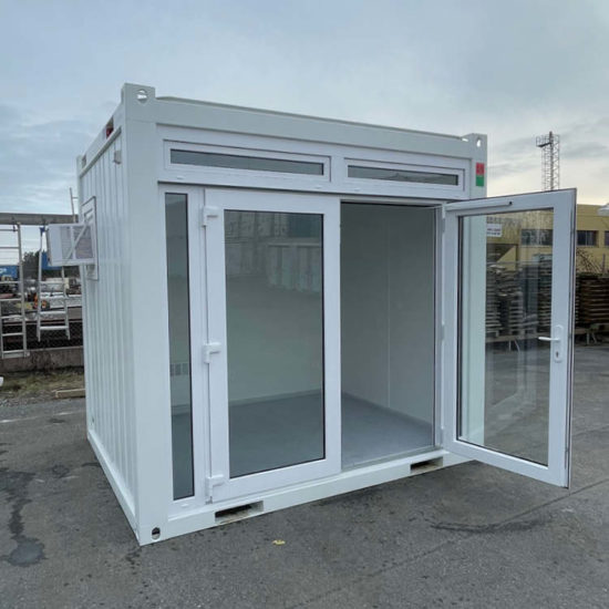 Mässcontainer 10 fot att hyra » Table i Stockholm