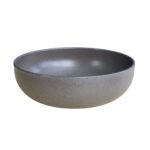 Stengods "Nature" skål 2 liter grå