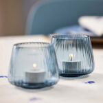 Värmeljuslykta "Kusintha" gul - Bild 3