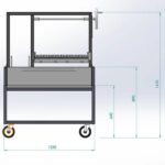 Vedgrill "Asado Gaucho 1200" - Bild 5
