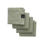 Linneservett grön 45x45 cm - Bild 3