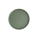 Stengods "Nature" tallrik grön 22 cm