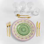 Kuvert 3-rättersmiddag Blommigt/Grönt - Bild 2