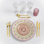 Kuvert 3-rättersmiddag Blommigt/Rosa - Bild 2