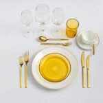 Kuvert 3-rättersmiddag Guld/Gult