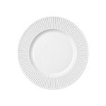 Pillivuyt Plissé tallrik vit 24 cm